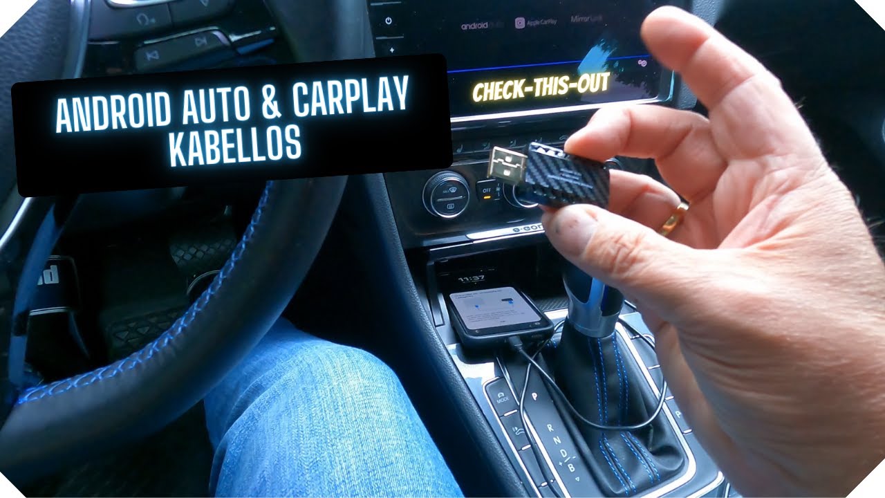 Android Auto & Carplay kabellos