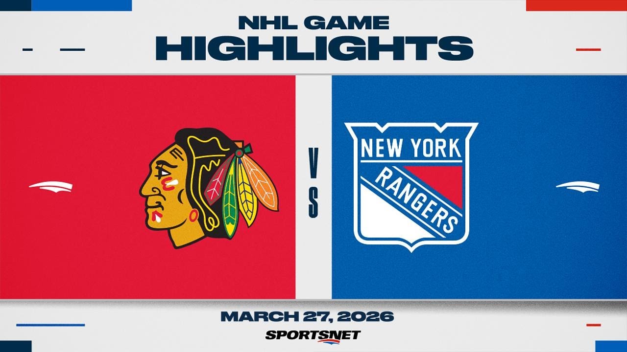 NHL Highlights | Blackhawks vs. Rangers