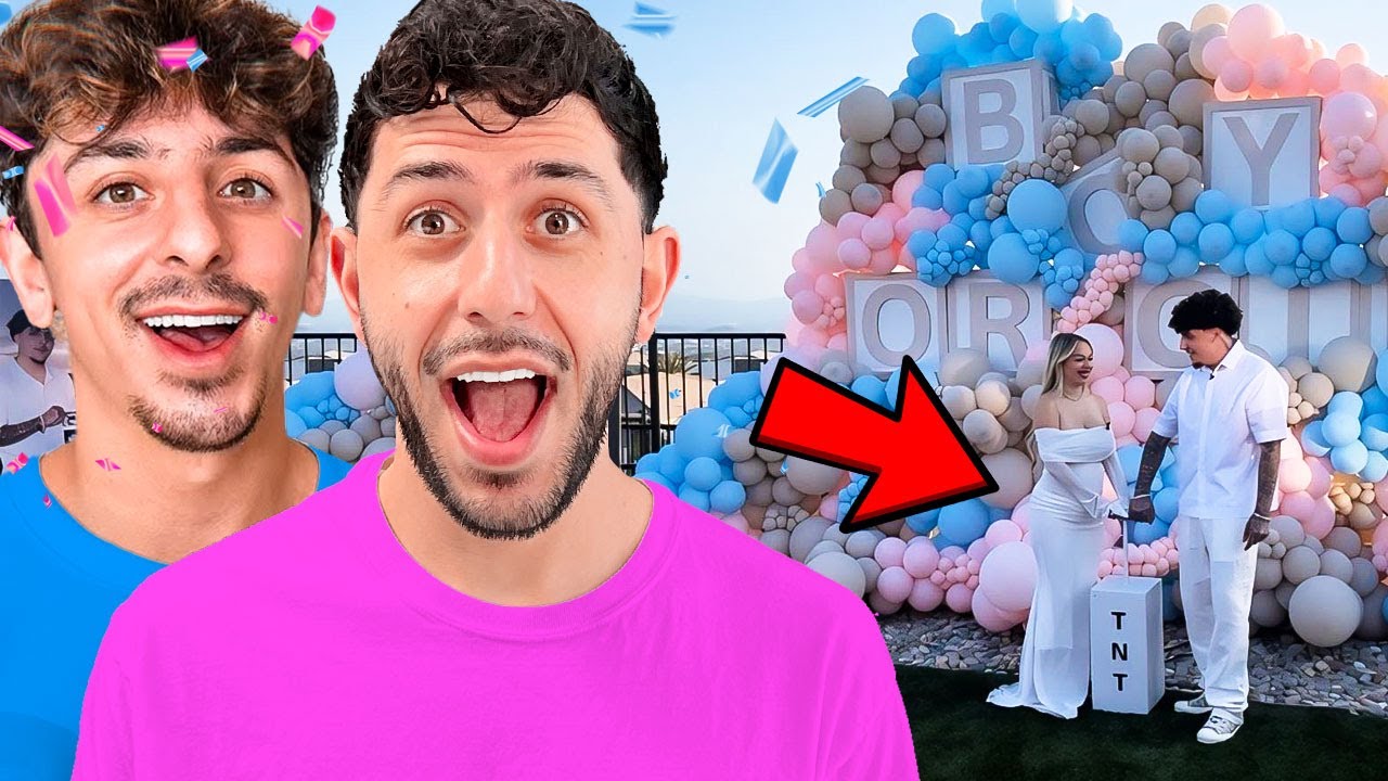 I Went to a Secret Gender Reveal Party with FaZe Rug!
