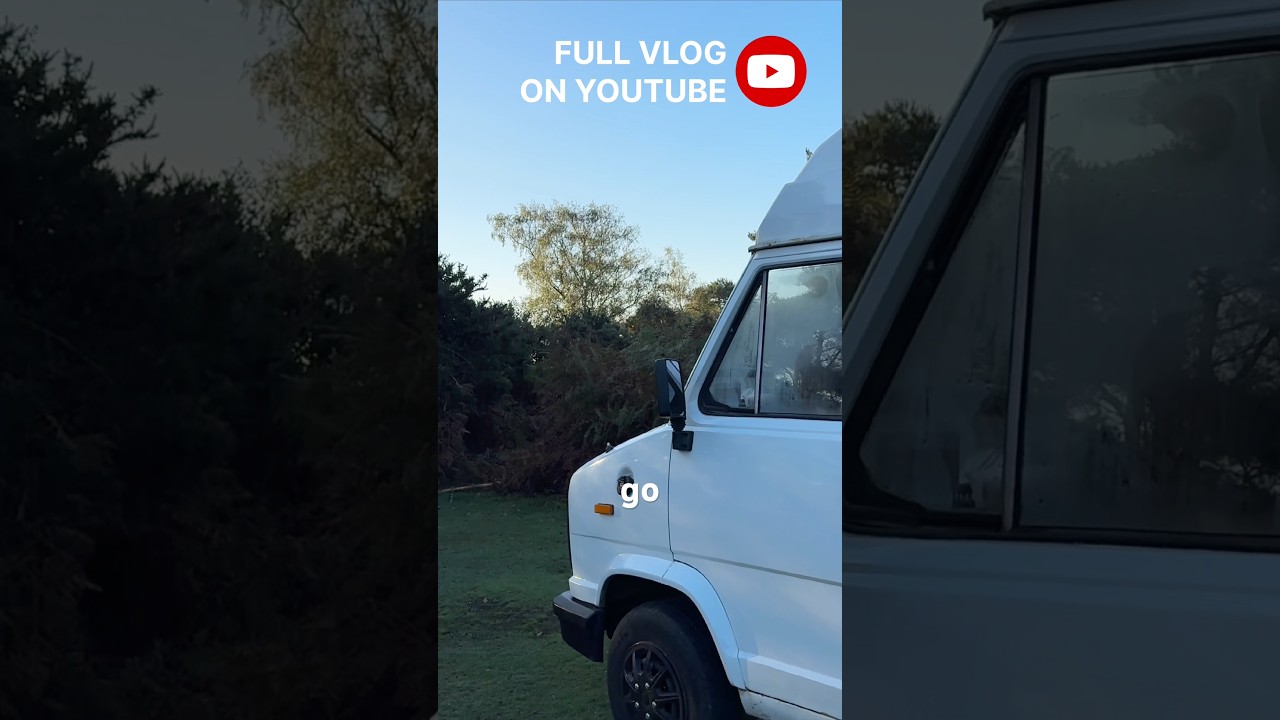 Foggy Van Morning vs. Sunrise Reality ☀️ (Vanlife Dreams) 
