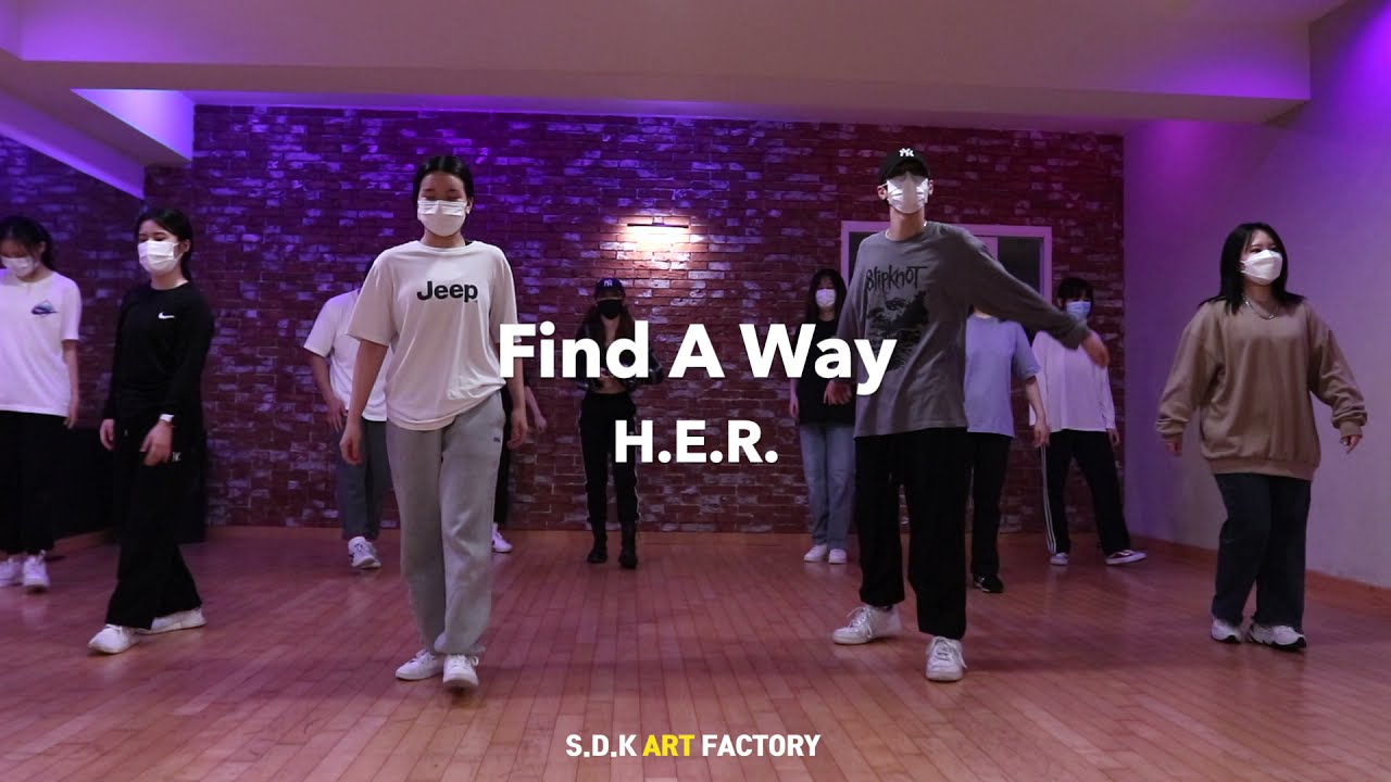 Find A Way - H.E.R. | HEOMI Choreography : 기초댄스 Beginner Dance | 서덕구힙합댄스스쿨::부산댄스학원