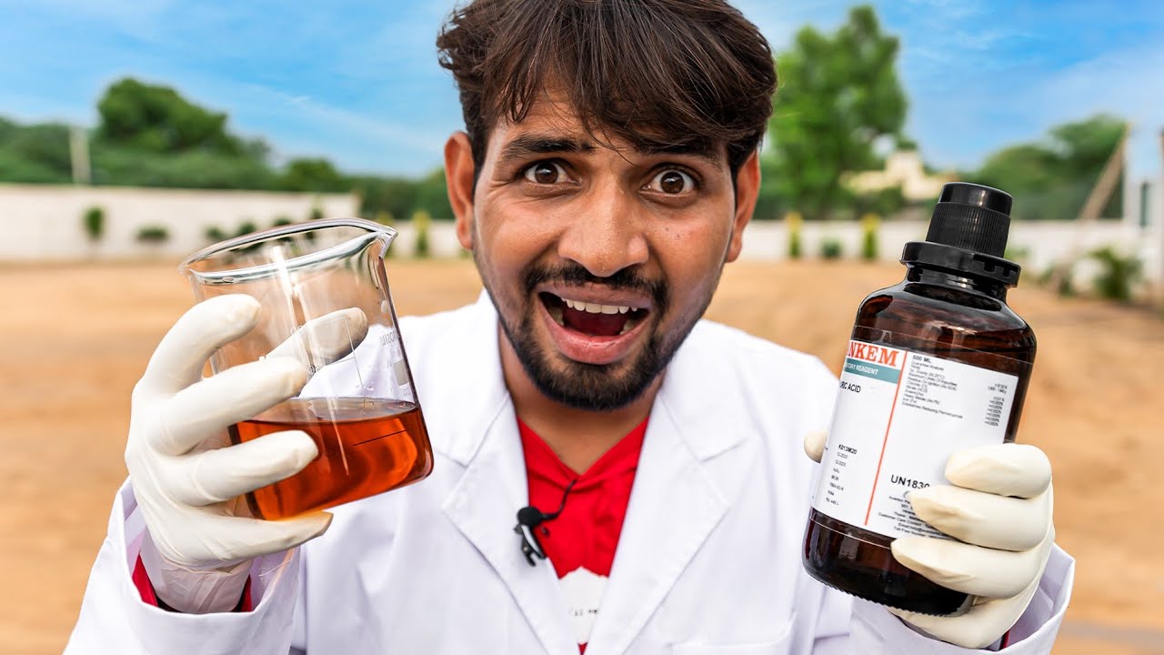 Never Mix These Two Chemicals - लेकिन मेंने मिला दिया और फिर हुआ धमाल |