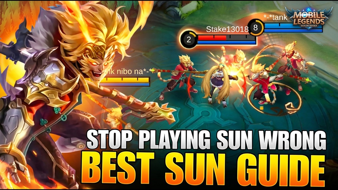 STOP Playing Sun Wrong ❌ | Best Sun Guide 2026 | Build, Emblem & Combos | Mobile Legends