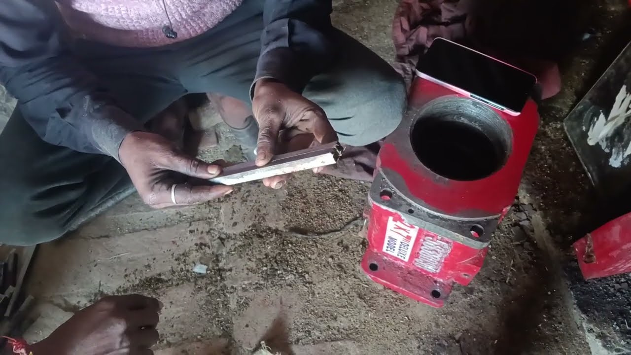 32/8 Patti oil#Machine jab Tel ghumne Lage to chamber ki #setting jaruri hai karvana#9598576117