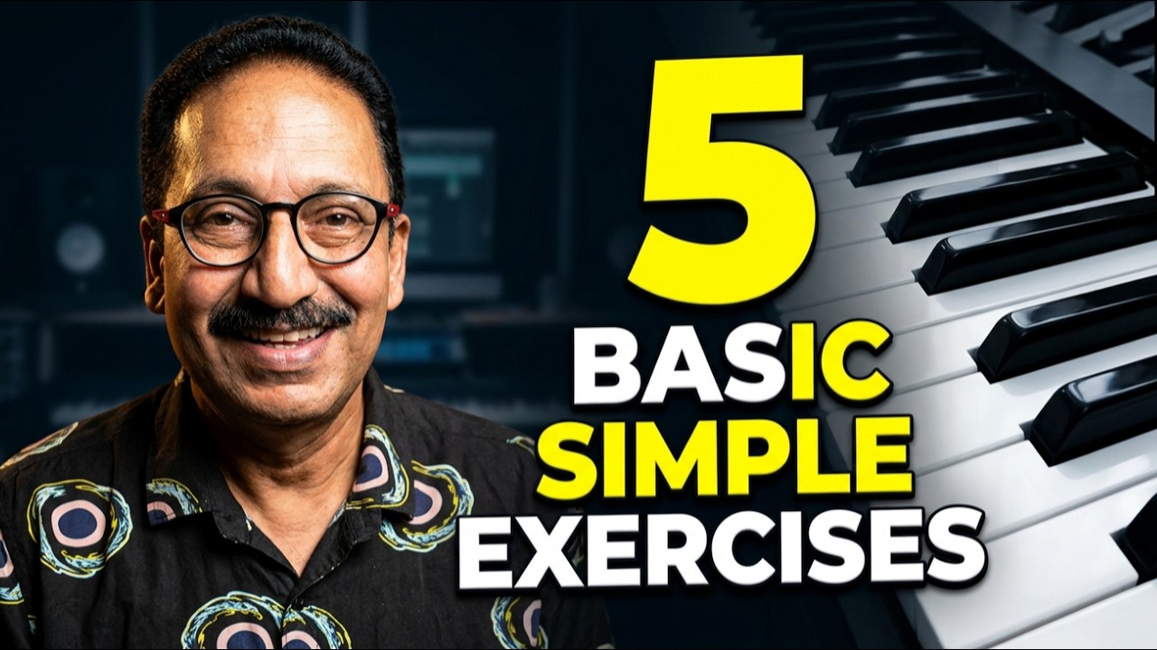 5 Basic Exercises | The ABSOLUTE BEST Way to Practice C Major on Keyboard