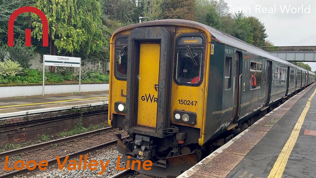 Train Real World - On the Looe Valley Line - Class 150 GWR