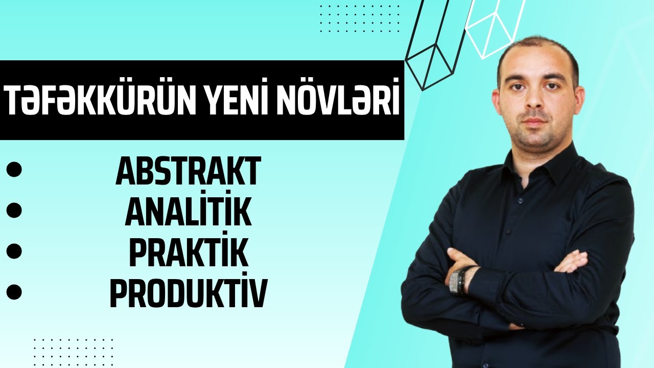 MİQ-2026 Çərçivə Sənədində Təfəkkürün Yeni Növləri | Tam İzah və Situasiya Nümunələri | Ülvi Şamilov