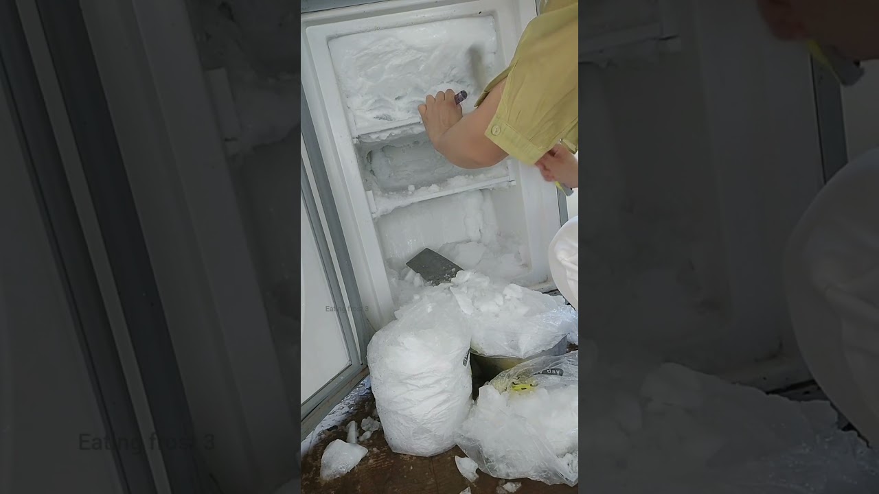 defrost from red freezer ❄❄ part 2
