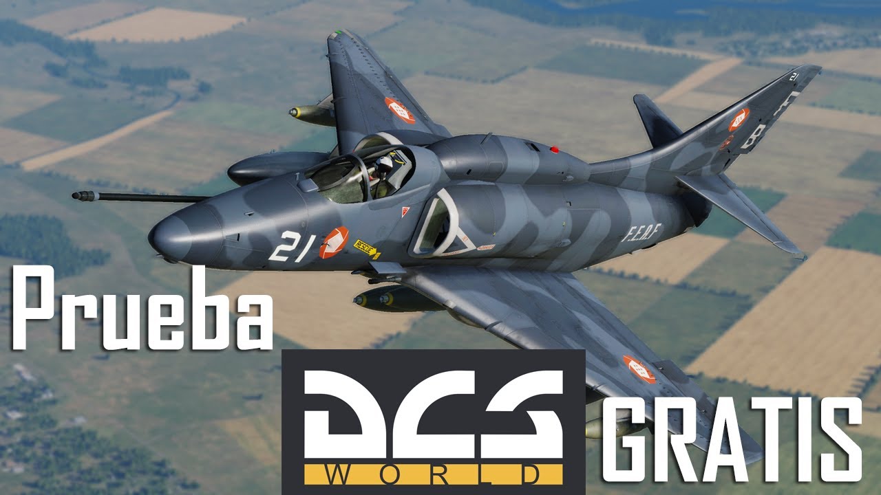 VUELA el A4 GRATIS en DCS World - Como empezar desde CERO