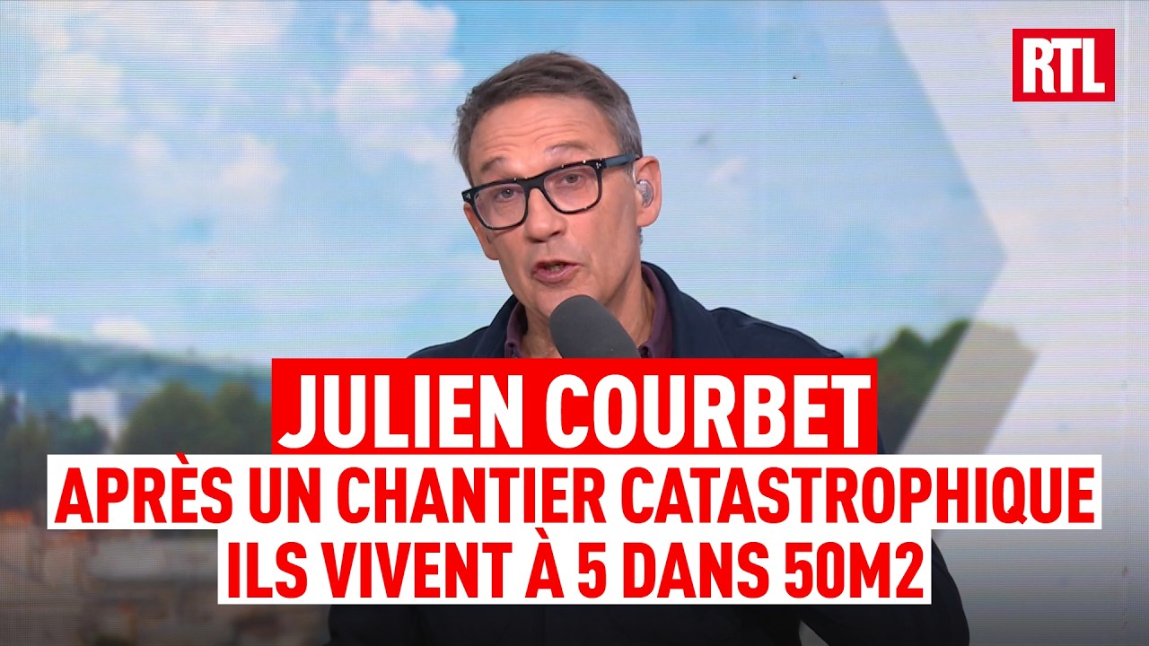 Julien Courbet : elle vit dans une maison dangereuse, l'artisan prend encore des chantiers