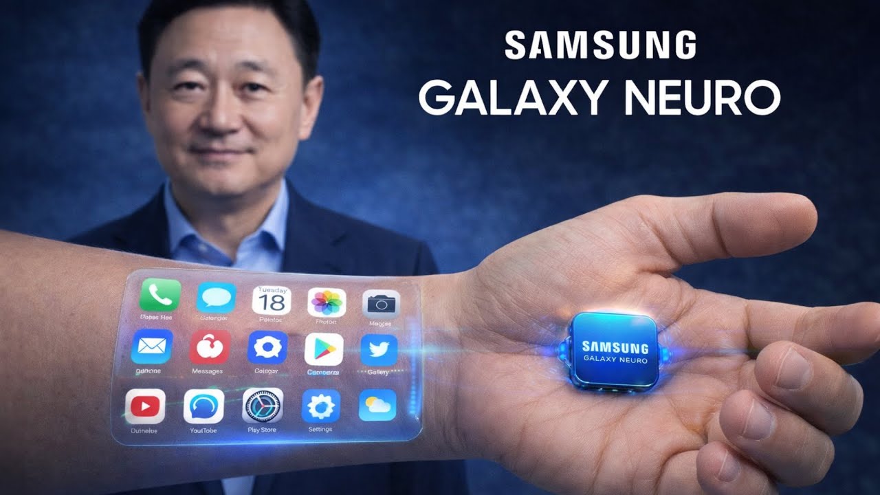Samsung Unveils New AI Chip That Turns Your Palm Into a Phone