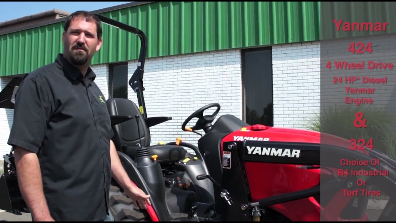 Yanmar 324 and 424. The new red range