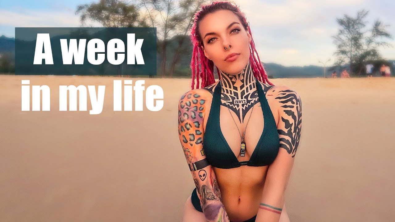 A WEEK IN MY LIFE on an Island || Tattooed Lara Croft :)