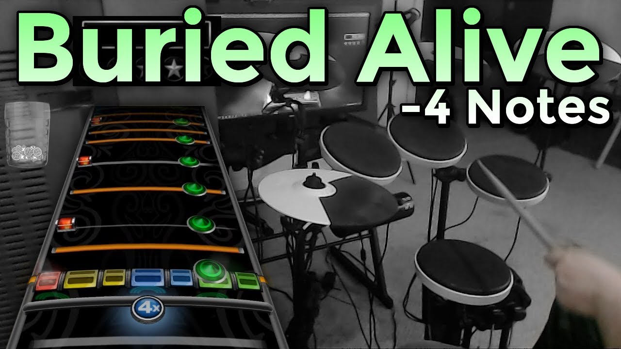 Avenged Sevenfold - Buried Alive -4 notes (Expert Drums Adv Phase Shift)
