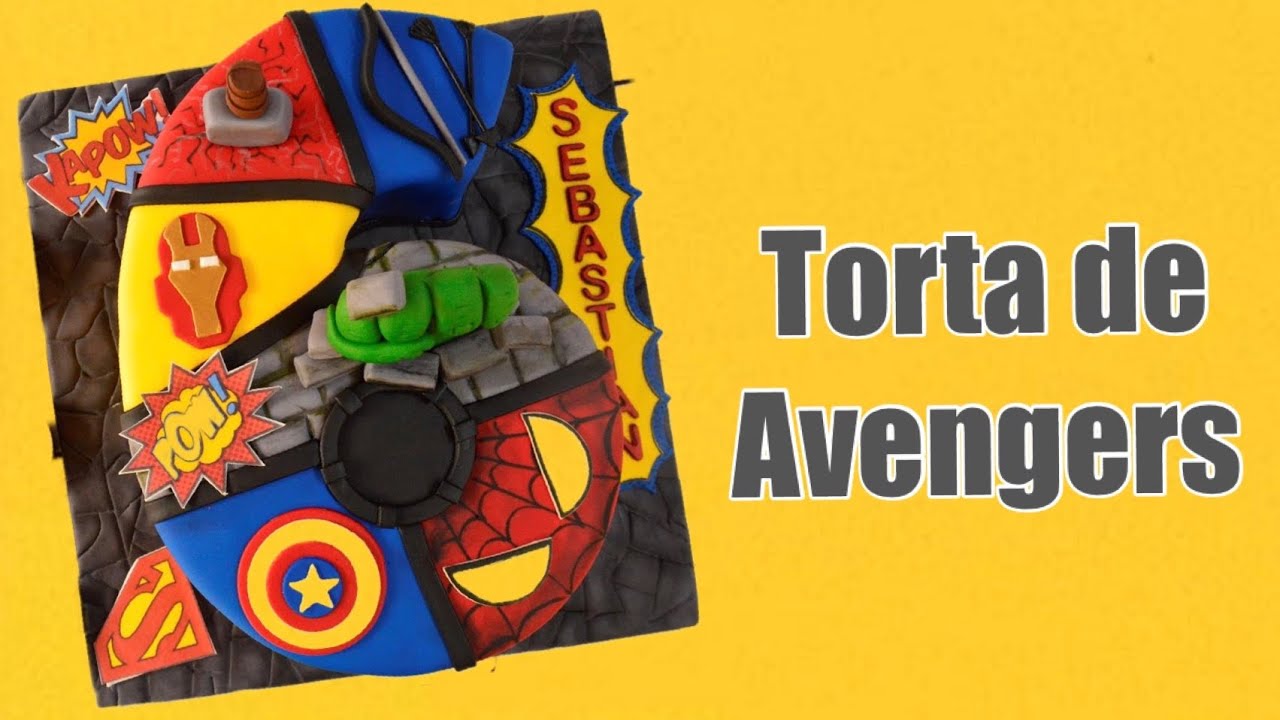 TORTA DE AVENGERS  | FIORELLA CAKE