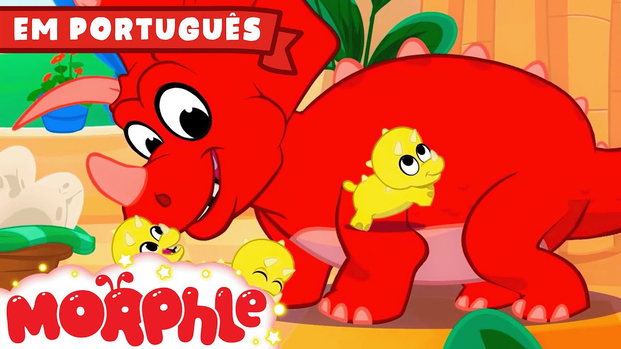 Morphle, meu Triceratops Mágico | Morphle em Português | Desenhos em Portugues | Desenhos
