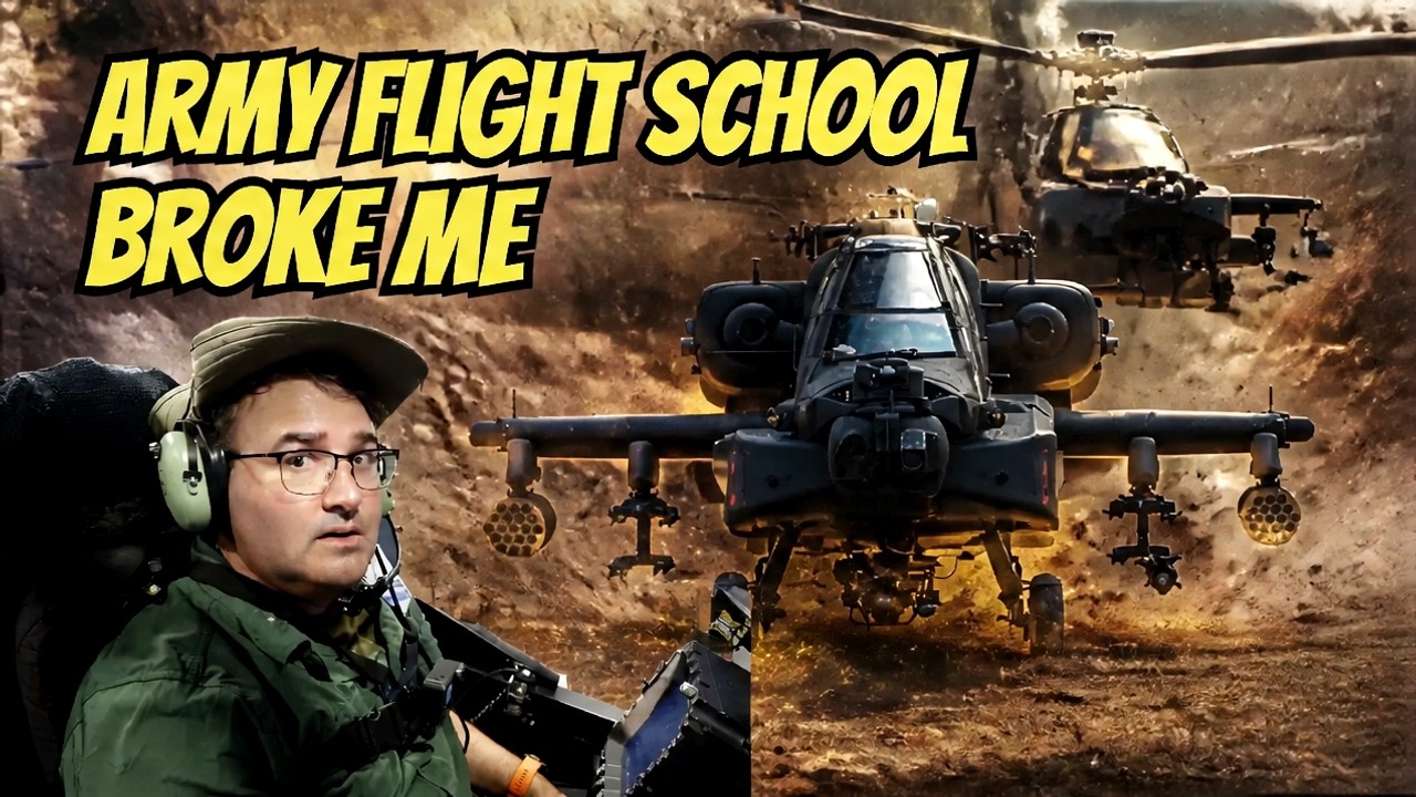 I Tried US Army Flight School: It Broke Me