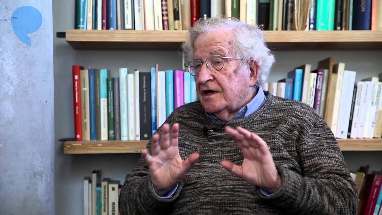 Noam Chomsky on Questions that influenced his life