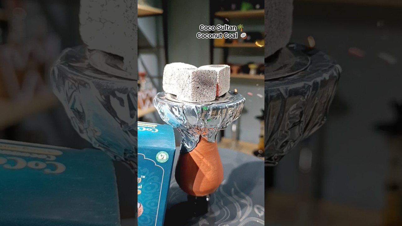Use Organic Coconut Coal for Hookah 🔥