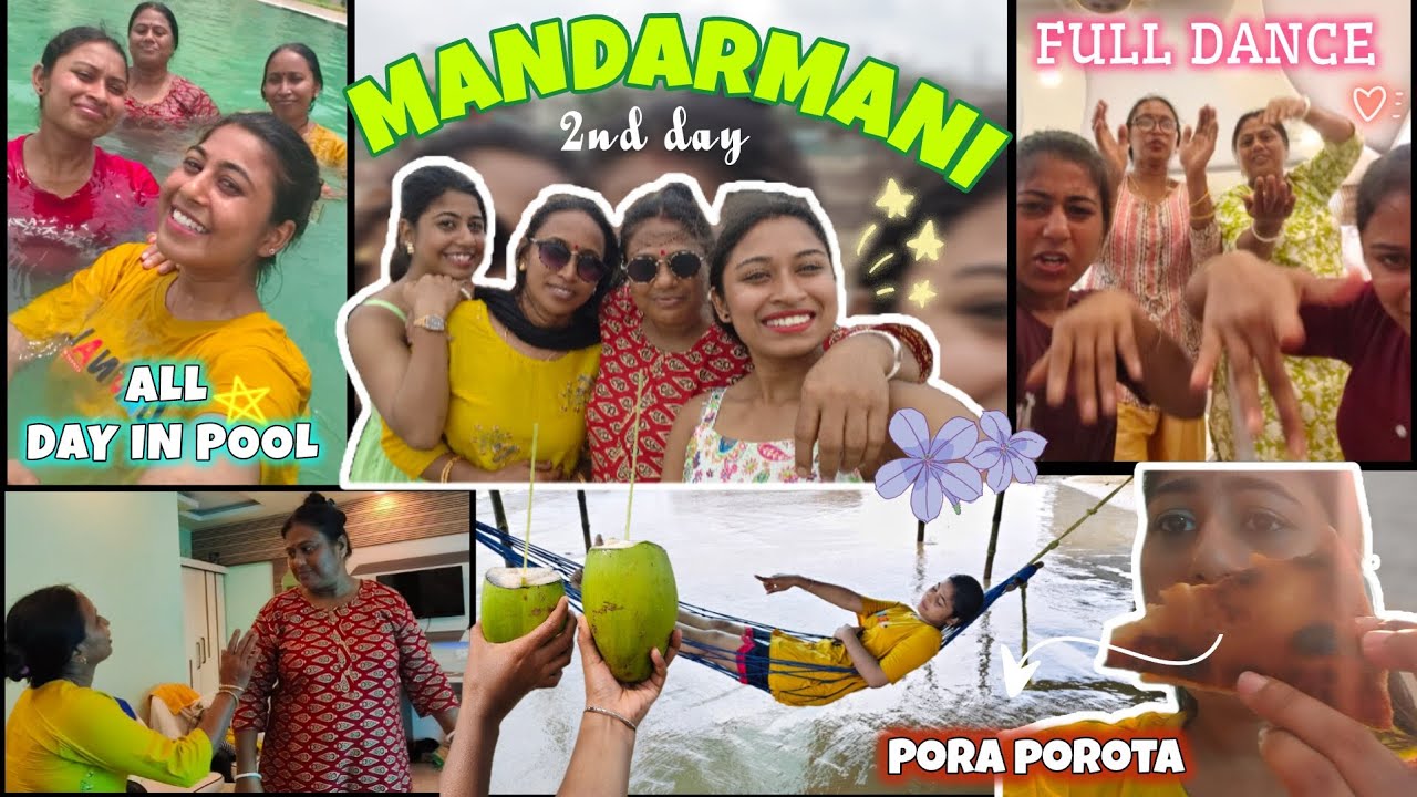 Enjoyed every moment of the second day in Mandarmani😌❤️