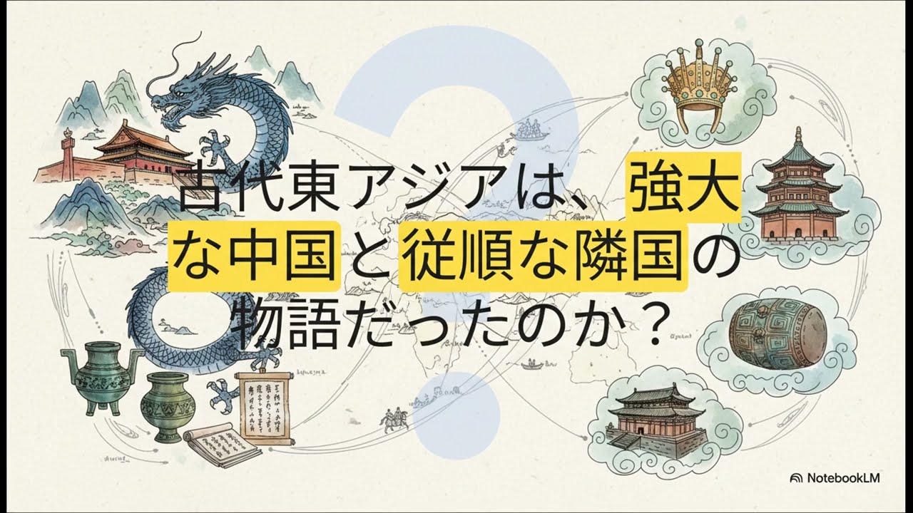 【東アジア外交史（冊封体制）】日本はなぜ“臣下”にならなかったのか