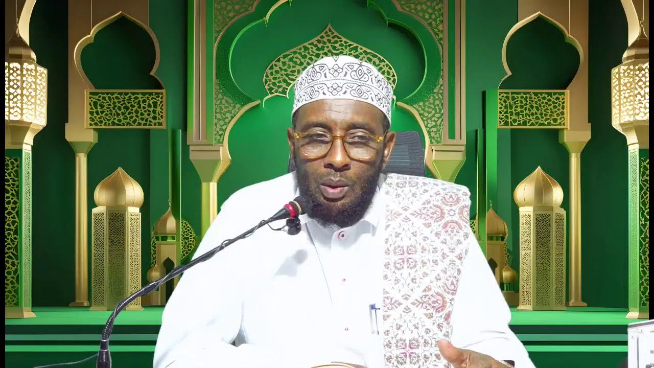 Tafsiirka Quraanka📢 📣📚Al Ancaam  28 ilaa  44👤 Sh.Cabdiraxmaan Aw. Axmed🕌  - Masjid Ali Matan.