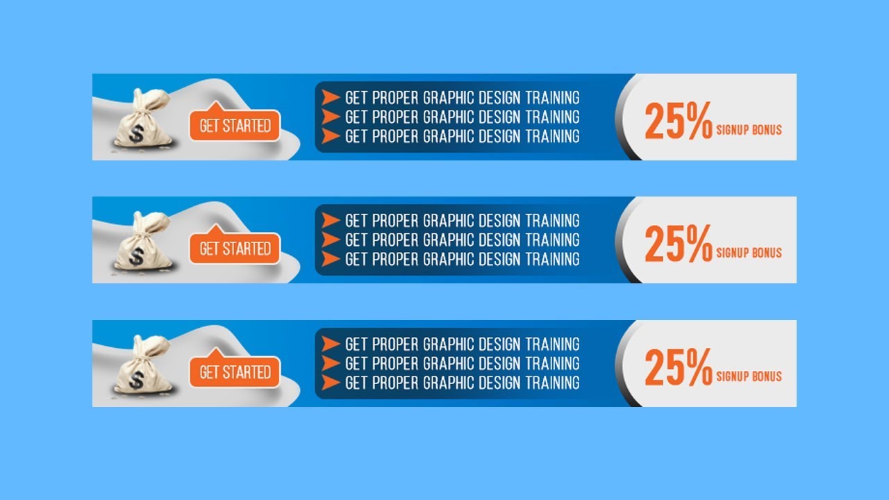 Web Banner Design - Photoshop Tutorial