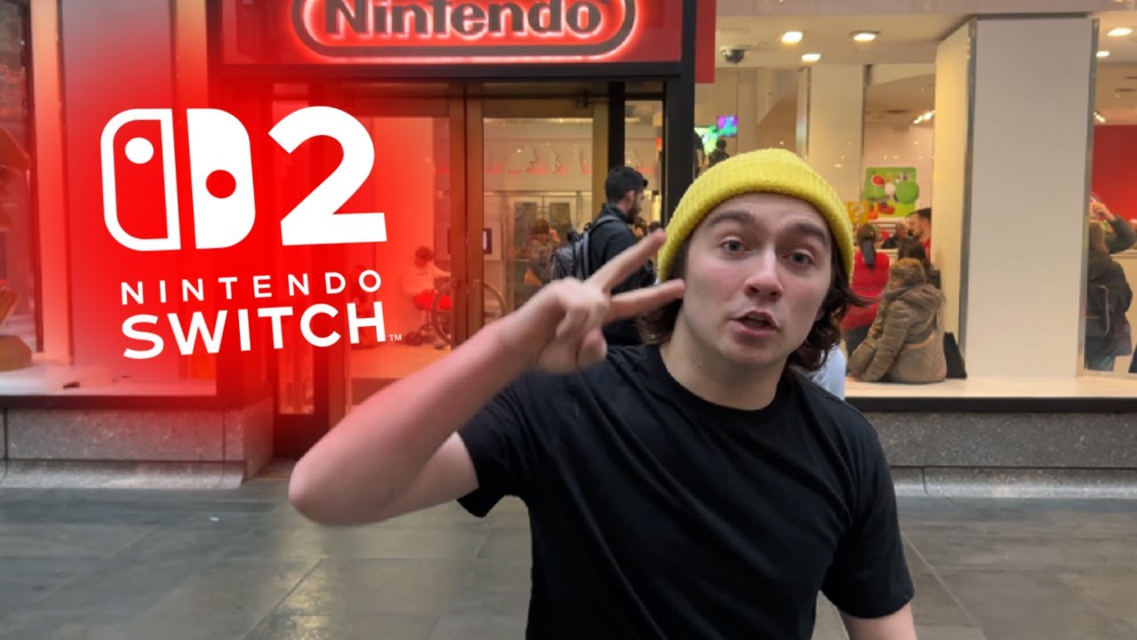 FIRST IN LINE FOR THE NINTENDO SWITCH 2 - NYC