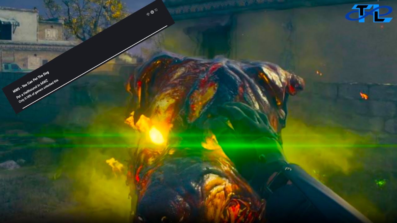 How to pet a hellhound in Modern  Warfare III Zombies