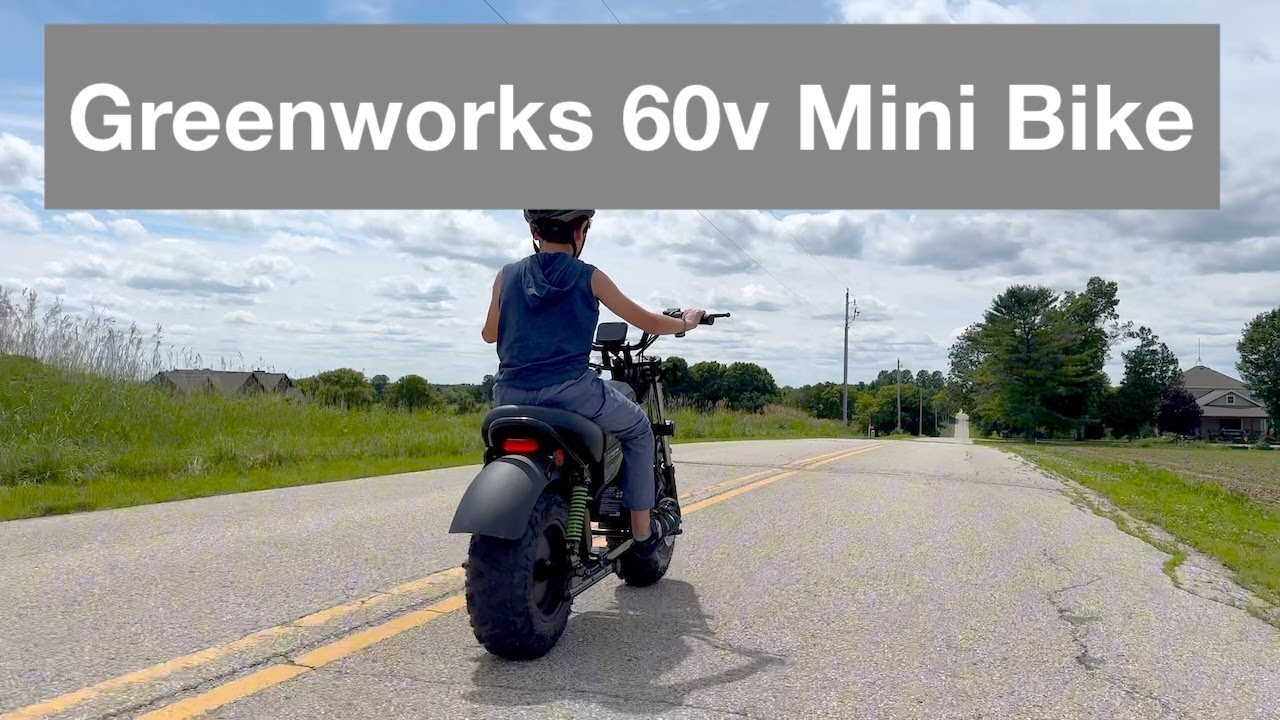 The Greenworks 60v Minibike Review