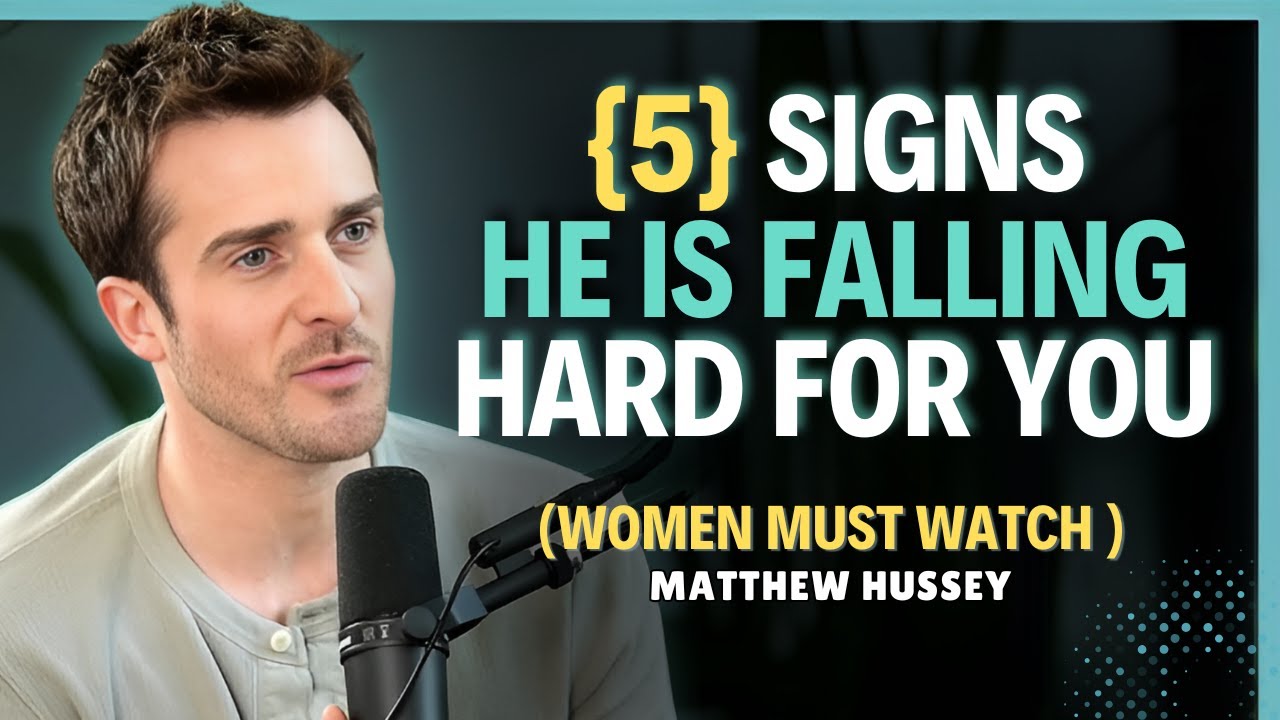 When a Man Desires You Emotionally – 5 Signs He’s Falling || Matthew Hussey || Dating Advice