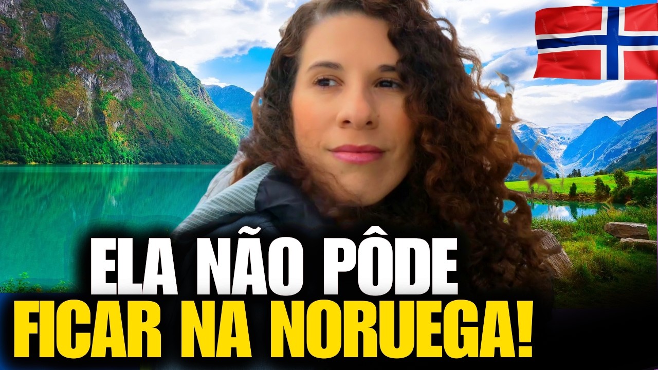 MINHA IRMÃ TEVE QUE IR EMBORA DA NORUEGA: ELA SÓ PODE FICAR AQUI 3 MESES INFELIZMENTE.