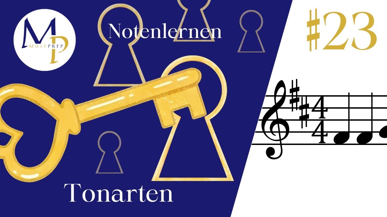 Notenlernen Basics #23: Tonarten