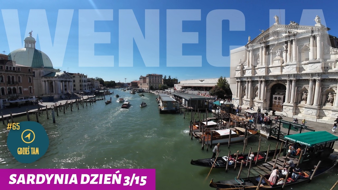 WENECJA zwiedzamy miasto na wodzie | Dzień 3/15 | 🇮🇹 Sardynia 2025 | Gdzieś Tam #65 | Honda CRF300L