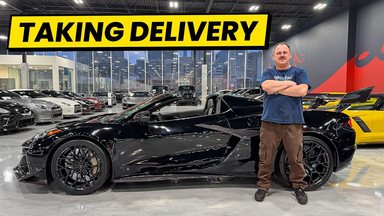 AL TAKES DELIVERY OF HIS 300K FULLY LOADED ZR1