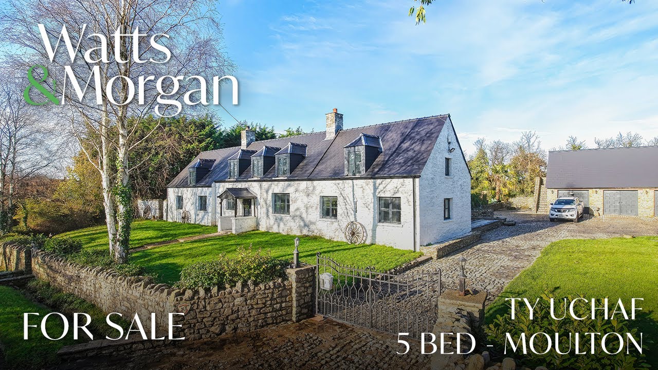 Walk-through property video tour of Ty Uchaf - Moulton