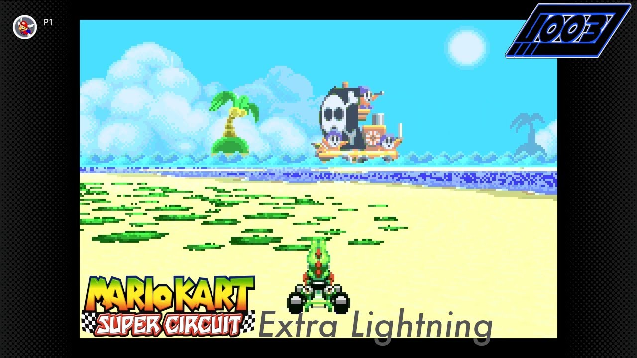Mario Kart: Super Circuit 150cc Playthrough - Extra Lightning Cup