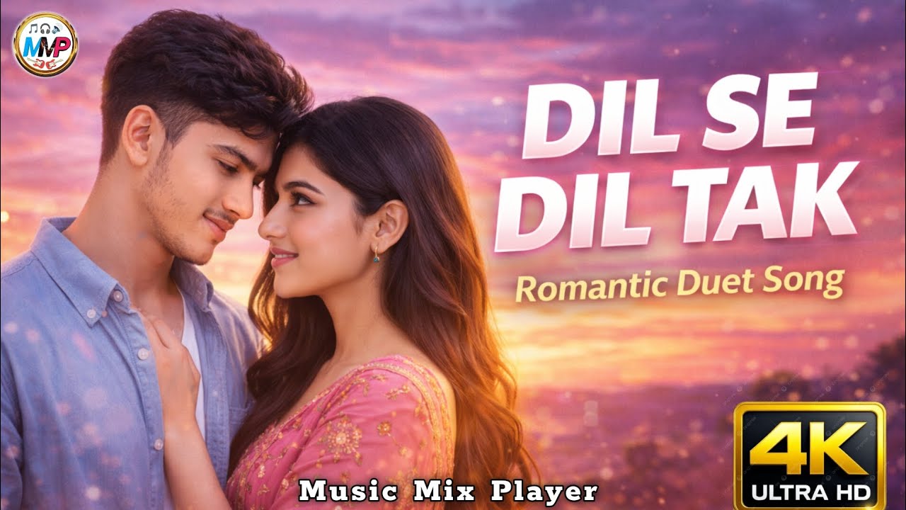 Dil Se Dil Tak | Romantic Hindi Duet Song 2 026 | 4K HD #Musicmixplayer #relaxmusic #newsong #love