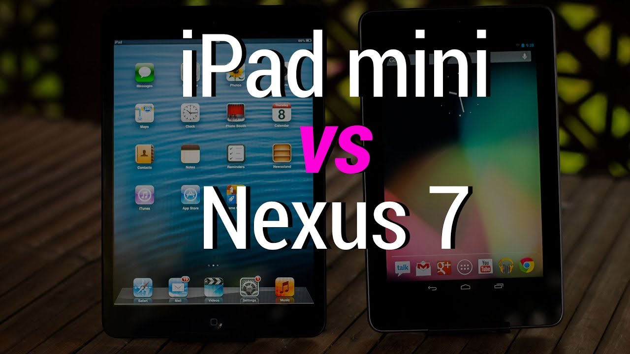iPad mini vs Nexus 7