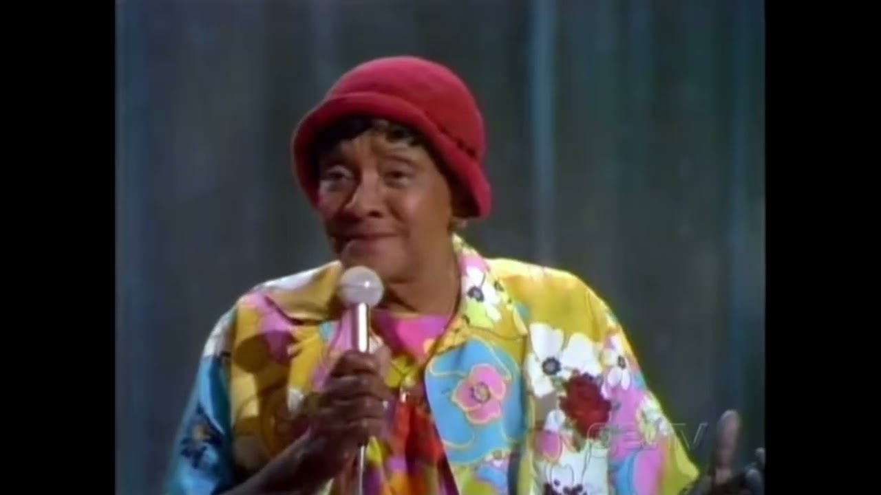 MOMS MABLEY performs an emotionally charged version of ABRAHAM MARTIN AND JOHN