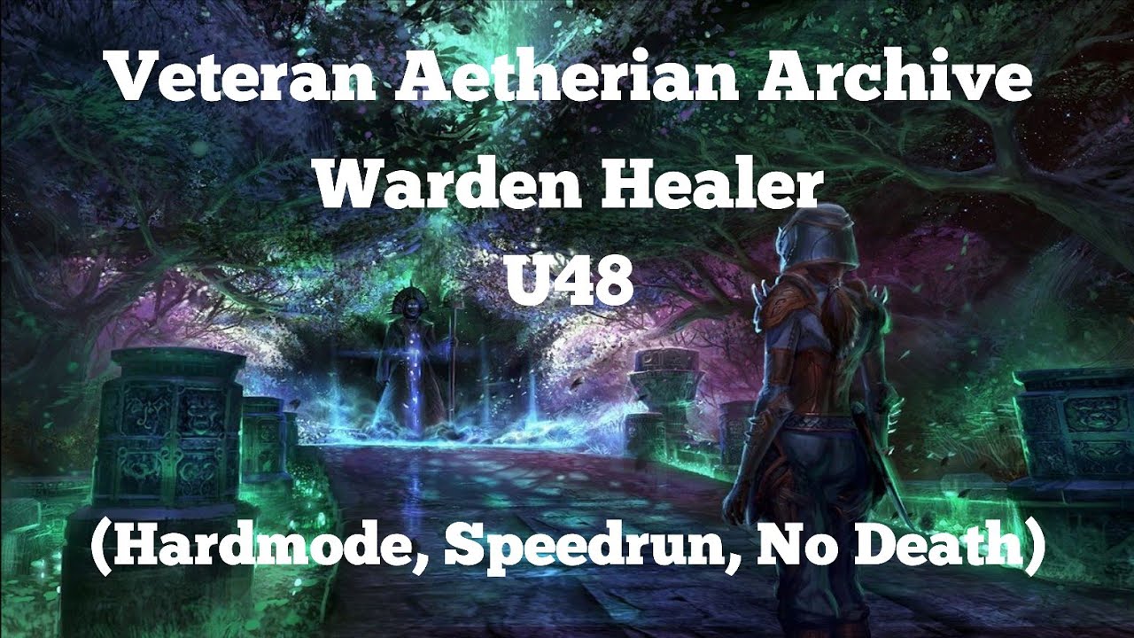 Elder Scrolls Online: Veteran Aetherian Archive Hardmode, No Death, Speedrun (Hist Keeper)