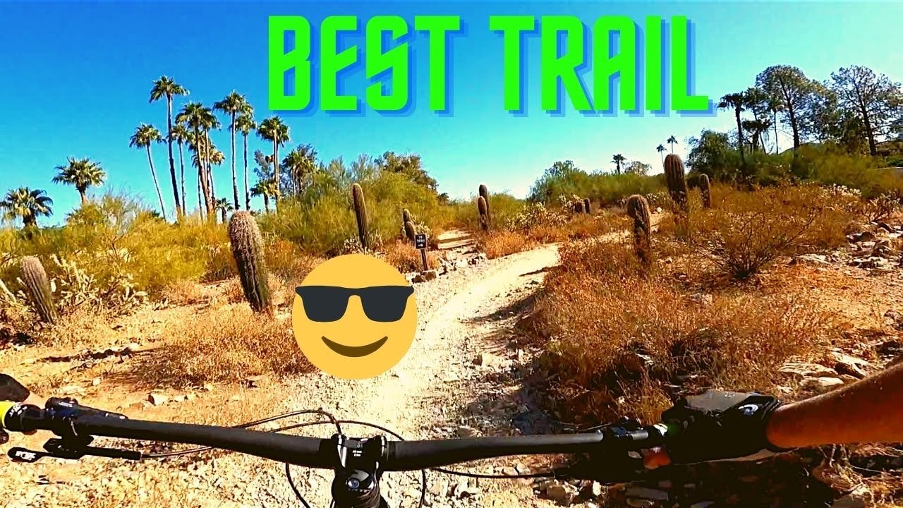 Mountain biking in Phoenix Arizona At Dreamy Draw Recreational Area Trail 100 Zipper Line To Tatum