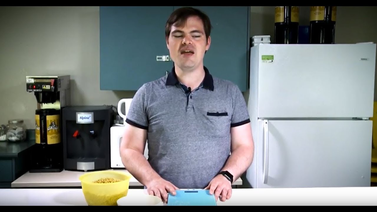 AMI Blind Life Hack: Kitchen Weigh Scale
