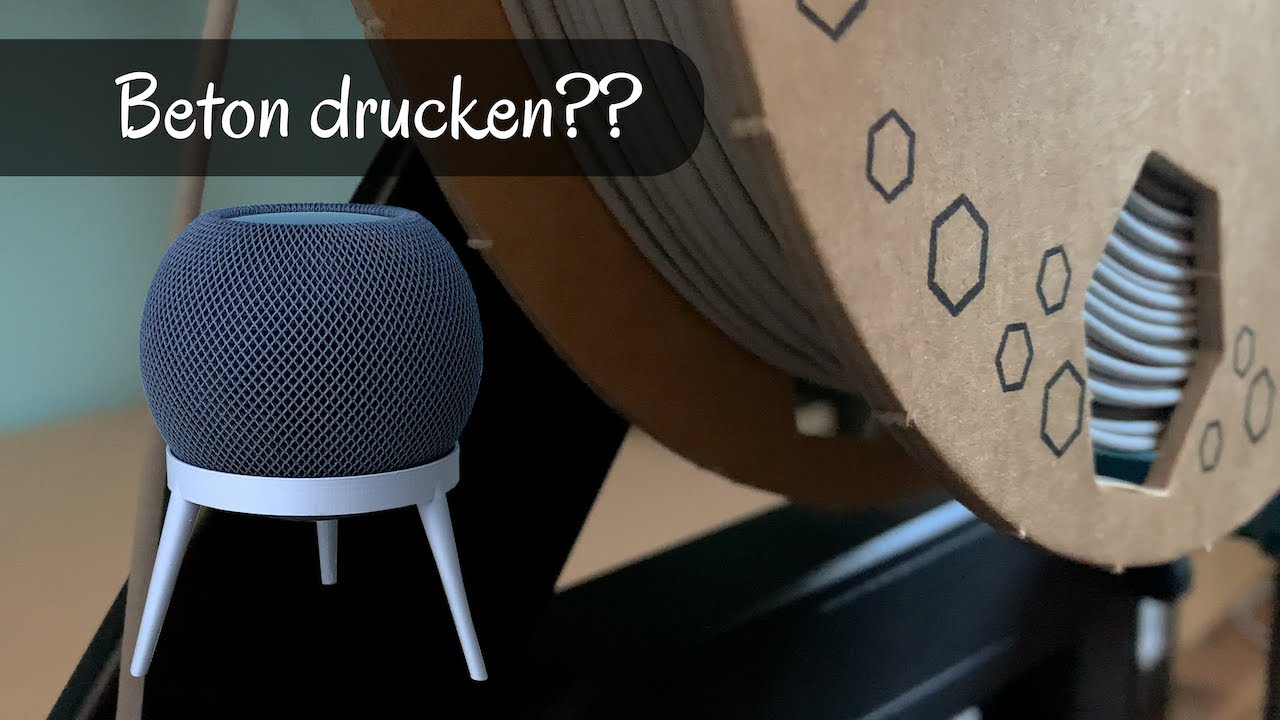 3D Druckteile (fast) wie aus Beton? Granit drucken mit dem FDM Drucker