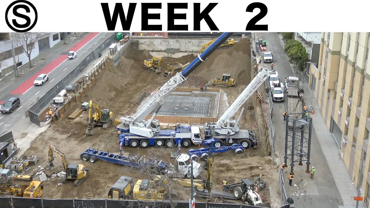 One-week construction time-lapse with closeups: Week 2 of the Ⓢ-series