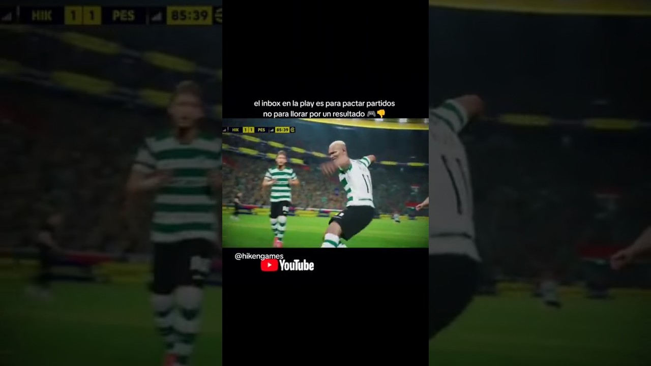 LOS GOLES al ÚLTIMO MINUTO ENOJAN a los RIVALES en EFOOTBALL 😆 #ps5 #shorts