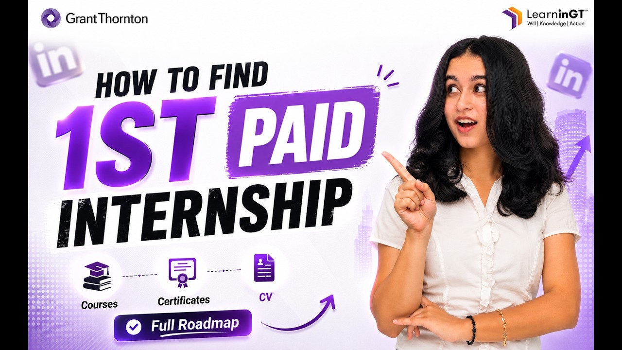 How to Get Your First PAID Internship with No Experience (Full Roadmap)