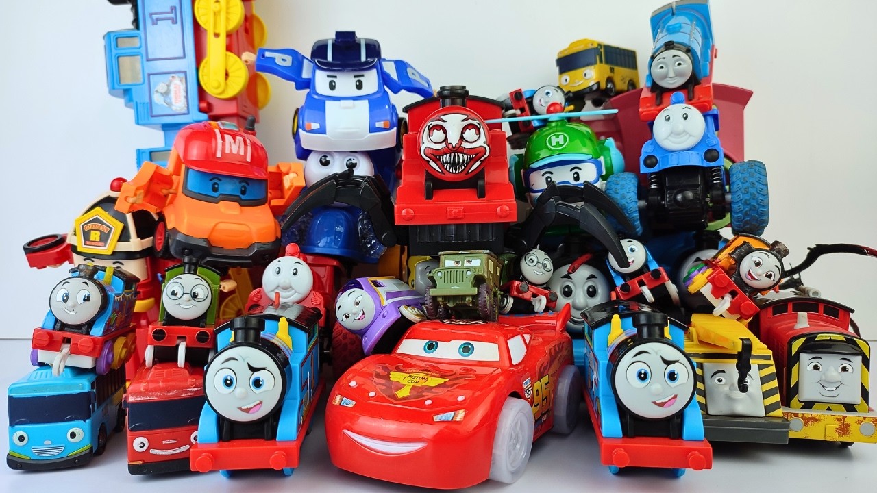 Disney Pixar Cars , Lightning McQueen Filmore Cruz Ramirez Chevrolet Porsche Mater Ambulance | ASMR