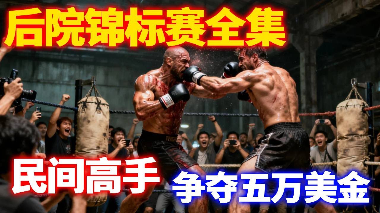 后院锦标赛30分钟全场版！ 精彩的对决，让你们见识一下真正的民间拳击高手#小北格斗后院锦标赛 #后院锦标赛 #小北格斗