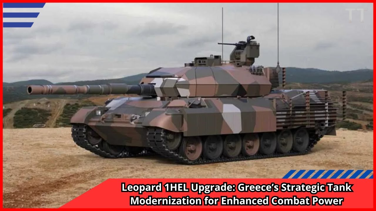 Leopard 1HEL Upgrade Greece&rsquo;s Strategic Tank Modernization for Enhanced Combat Power